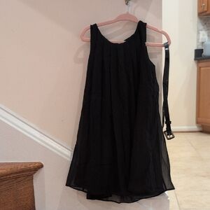 Polo Ralph Lauren Black Sleeveless Dress with Belt, Size 3T